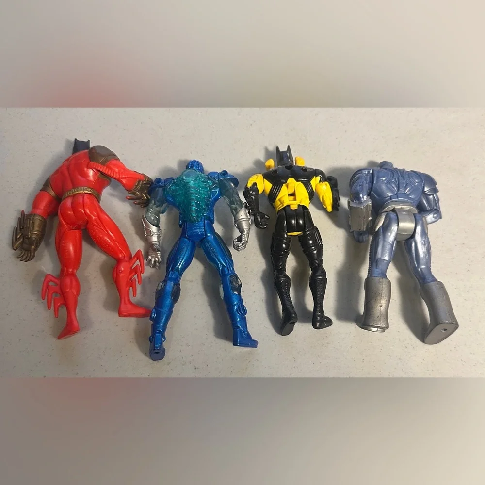 Vintage 1990’s Kenner Batman Superman Action Figures, Man‎ Of Steel